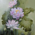Untitled 16' nature oil painting by artist Namdev M Patil, 42x32 inch, on canvas