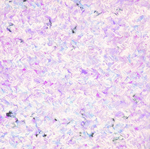 Untitled 2 1 (Lavender Haze) by Anil Tagad, Original Oil Abstract Painting on Canvas, X-Small Square Wall Art