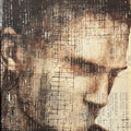 Untitled 2' figurative acrylic painting by artist Sunil Padwal, 14x10 inch, on plyboard