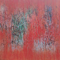 Untitled 2' abstract acrylic painting by artist Satish Bhaisare, 58x78 inch, on canvas