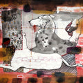 Untitled 2' contemporary mixed-media painting by artist Satish Multhalli, 12x15 inch, on canson paper