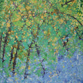 Untitled 2 by Palash Chandra Naskar, Original Acrylic Nature Painting on Paper, Medium Vertical Wall Art