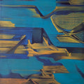 Untitled 21' contemporary acrylic painting by artist Chandan Bhowmick, 36x30 inch, on canvas