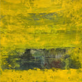 Untitled 21' abstract acrylic painting by artist Chaitan Bhosale, 36x36 inch, on canvas