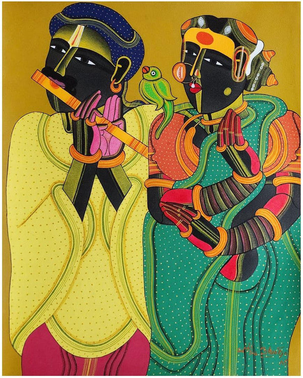 Untitled 221 painting by Thota Vaikuntam
