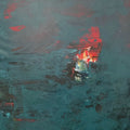 Untitled 23' abstract acrylic painting by artist Chaitan Bhosale, 36x36 inch, on canvas