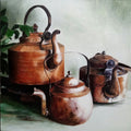 Untitled 24' still-life acrylic painting by artist Rajashree Sutar, 24x24 inch, on canvas