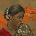 Figurative acrylic painting titled 'Untitled 26', 12x12 inches, by artist Satyajeet Varekar on Canvas