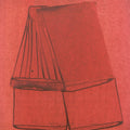 Untitled 28' abstract acrylic painting by artist Yash Chawardol, 7x5 inch, on paper