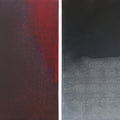 Untitled 28 (Diptych)' abstract acrylic painting by artist Umesh Patil, 36x48 inch, on canvas