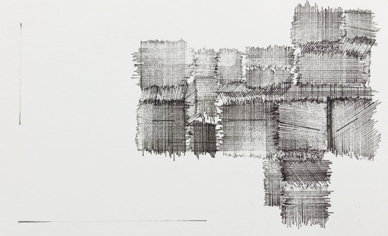 Untitled 32' abstract mixed-media painting by artist Ankita Aswale, 5x8 inch, on paper