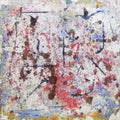 Untitled 34' abstract mixed-media painting by artist Ankita Aswale, 6x6 inch, on paper