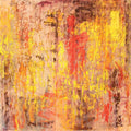 Untitled 35' abstract mixed-media painting by artist Ankita Aswale, 72x72 inch, on canvas