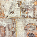 Untitled 36' abstract mixed-media painting by artist Ankita Aswale, 6x9 inch, on paper