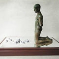 Untitled' figurative Bronze, Aluminium sculpture by artist Shiben Chattopadhyay, 10x15 inch, on bronze, aluminium