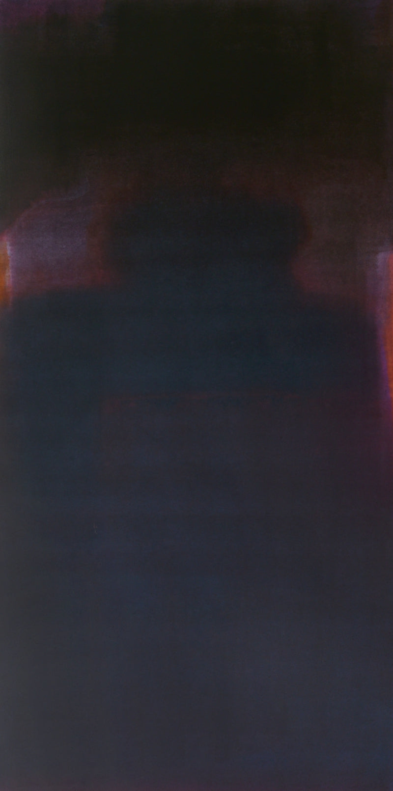 Untitled 37' abstract acrylic painting by artist Umesh Patil, 48x24 inch, on canvas