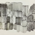 Untitled 39' abstract mixed-media painting by artist Ankita Aswale, 6x9 inch, on paper
