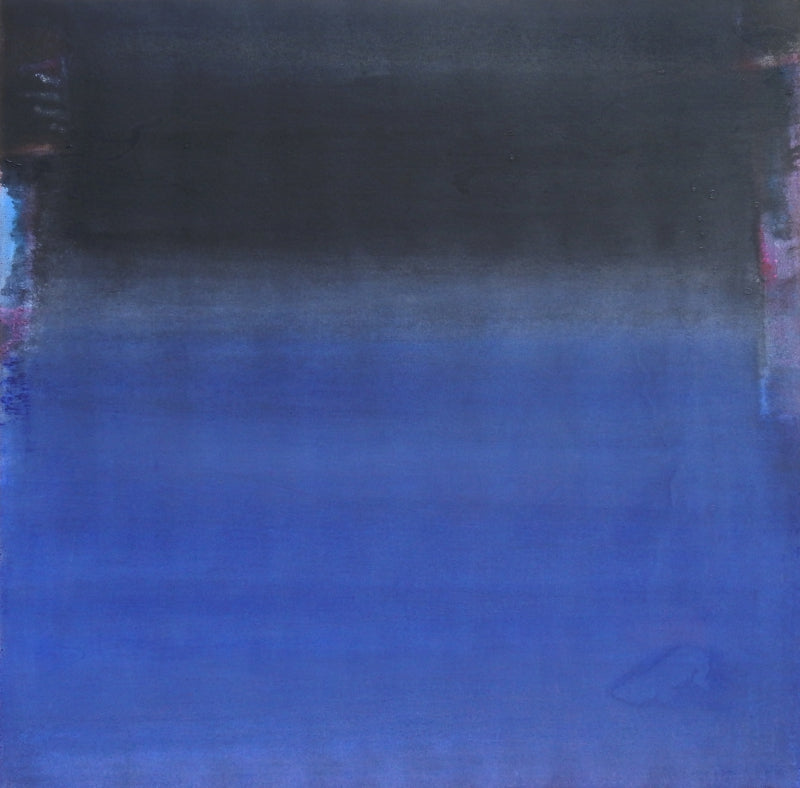 Untitled 39' abstract acrylic painting by artist Umesh Patil, 36x36 inch, on canvas