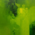 Untitled 4' abstract oil painting by artist Bhausaheb Nanaware, 54x48 inch, on canvas