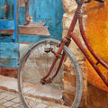 Untitled 4' still-life acrylic painting by artist Rajashree Sutar, 36x24 inch, on canvas