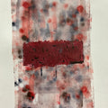 Untitled 4' abstract acrylic painting by artist Prasen Baviskar, 17x12 inch, on paper