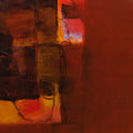 Untitled 44' abstract acrylic painting by artist Umesh Patil, 24x24 inch, on canvas