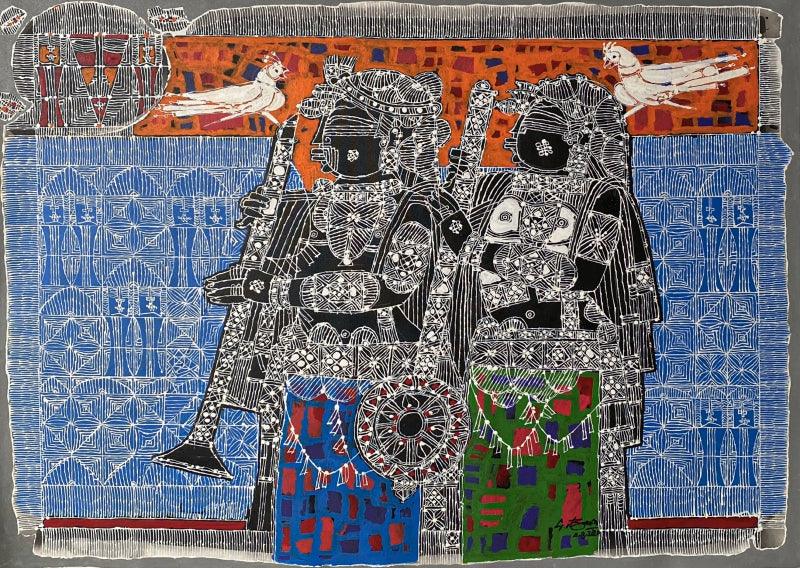 Untitled 5 painting by G Raman