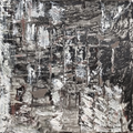 Untitled 5' abstract mixed-media painting by artist Ankita Aswale, 12x12 inch, on paper