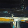 Untitled 5' abstract acrylic painting by artist Suresh Nattar, 12x18 inch, on canvas