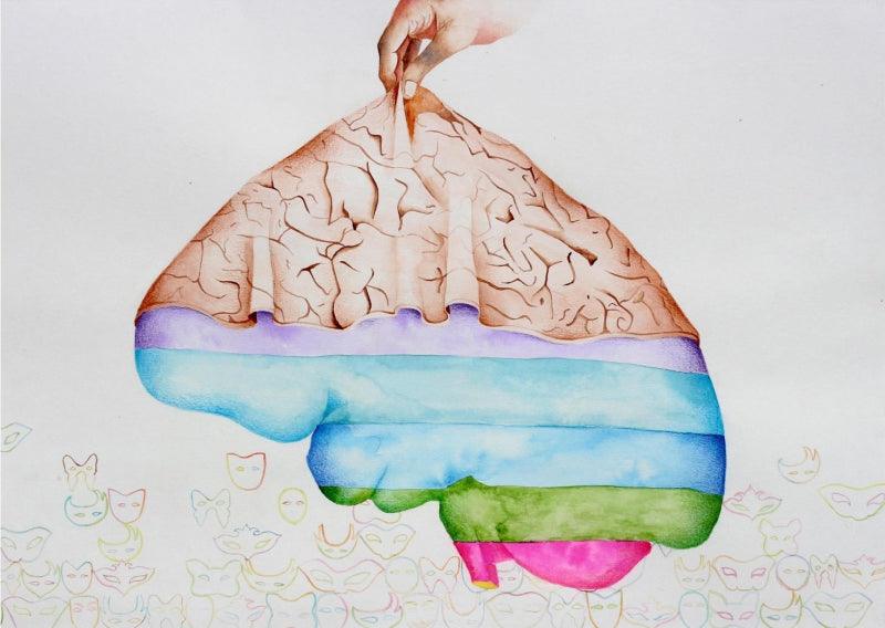 contemporary watercolor painting titled 'Untitled', 14x20 inches, by artist Dishakha Yadav on Paper