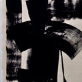 Untitled 51' abstract acrylic-oil painting by artist Anand Kamdar, 72x24 inch, on canvas