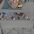 Untitled 510 by Shrikant Kadam, Original Acrylic Abstract Painting on Paper, Medium Vertical Wall Art