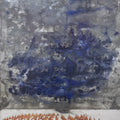 Untitled' religious mixed-media painting by artist G R Iranna, 60x43 inch, on paper