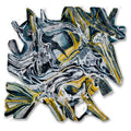 Untitled-52-chandan-bhowmick' abstract acrylic painting by artist Chandan Bhowmick, 12x12 inch, on paper board