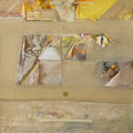 Untitled 535' abstract acrylic painting by artist Shrikant Kadam, 12x9 inch, on paper