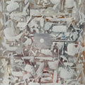 Untitled 541' abstract acrylic painting by artist Shrikant Kadam, 12x9 inch, on paper