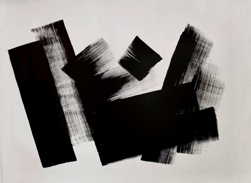 Untitled 56' abstract acrylic painting by artist Anand Kamdar, 24x36 inch, on canvas