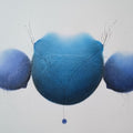 Untitled 6' contemporary dry-pastel painting by artist Trapti Porwal, 22x30 inch, on paper