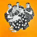 Untitled 63' figurative acrylic painting by artist Laxman Aelay, 12x12 inch, on canvas