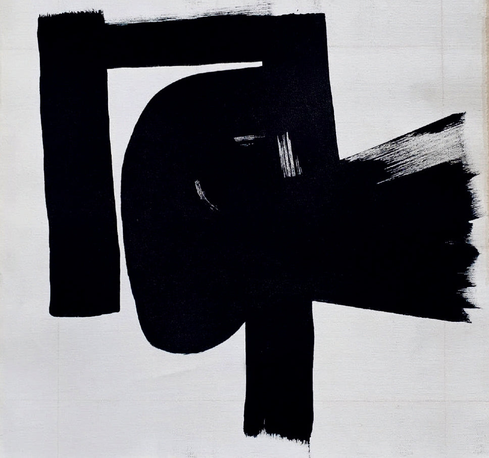 Untitled 64' abstract acrylic painting by artist Anand Kamdar, 12x12 inch, on canvas