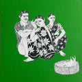Untitled 65' figurative acrylic painting by artist Laxman Aelay, 12x12 inch, on canvas