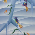 Untitled 7' animals acrylic painting by artist Nirakar Chowdhury, 40x20 inch, on canvas
