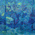 Untitled 8' abstract acrylic painting by artist Rambali Prajapati, 36x72 inch, on canvas