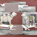 Untitled 9' contemporary mixed-media painting by artist Satish Multhalli, 24x36 inch, on canson paper