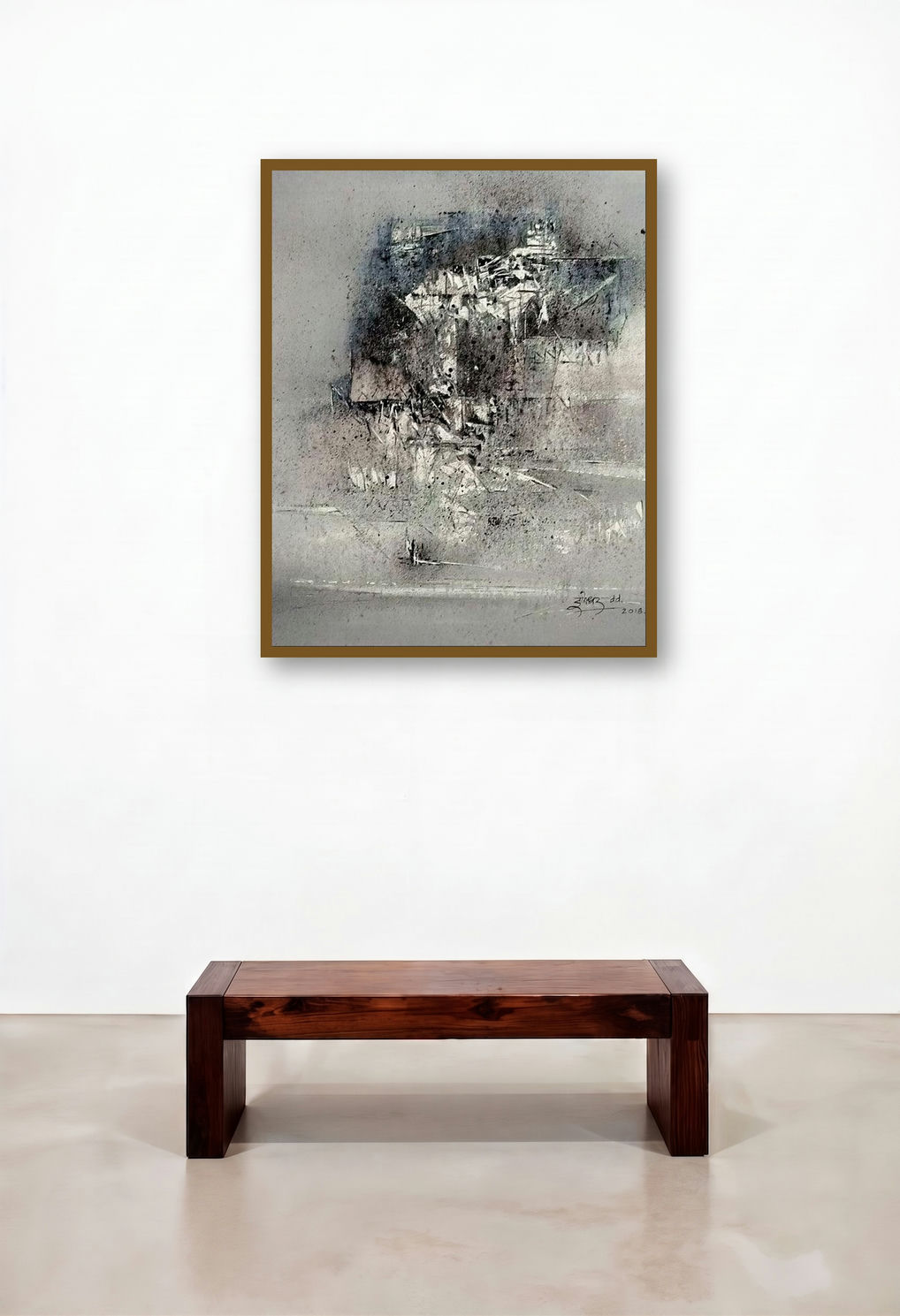 Untitled B W 2 (Abstract Urban Scene)