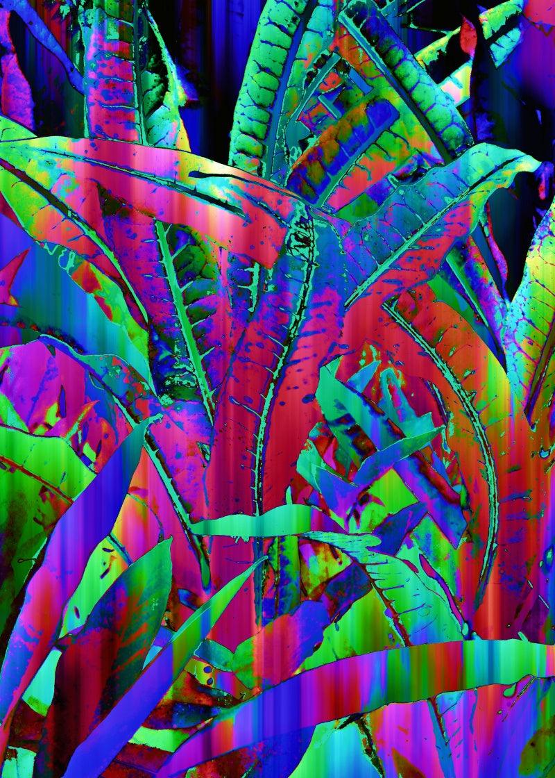 Abstract Digital Painting digital art titled 'Untitled', 36x26 inches, by artist Shashikant Zagade on canvas