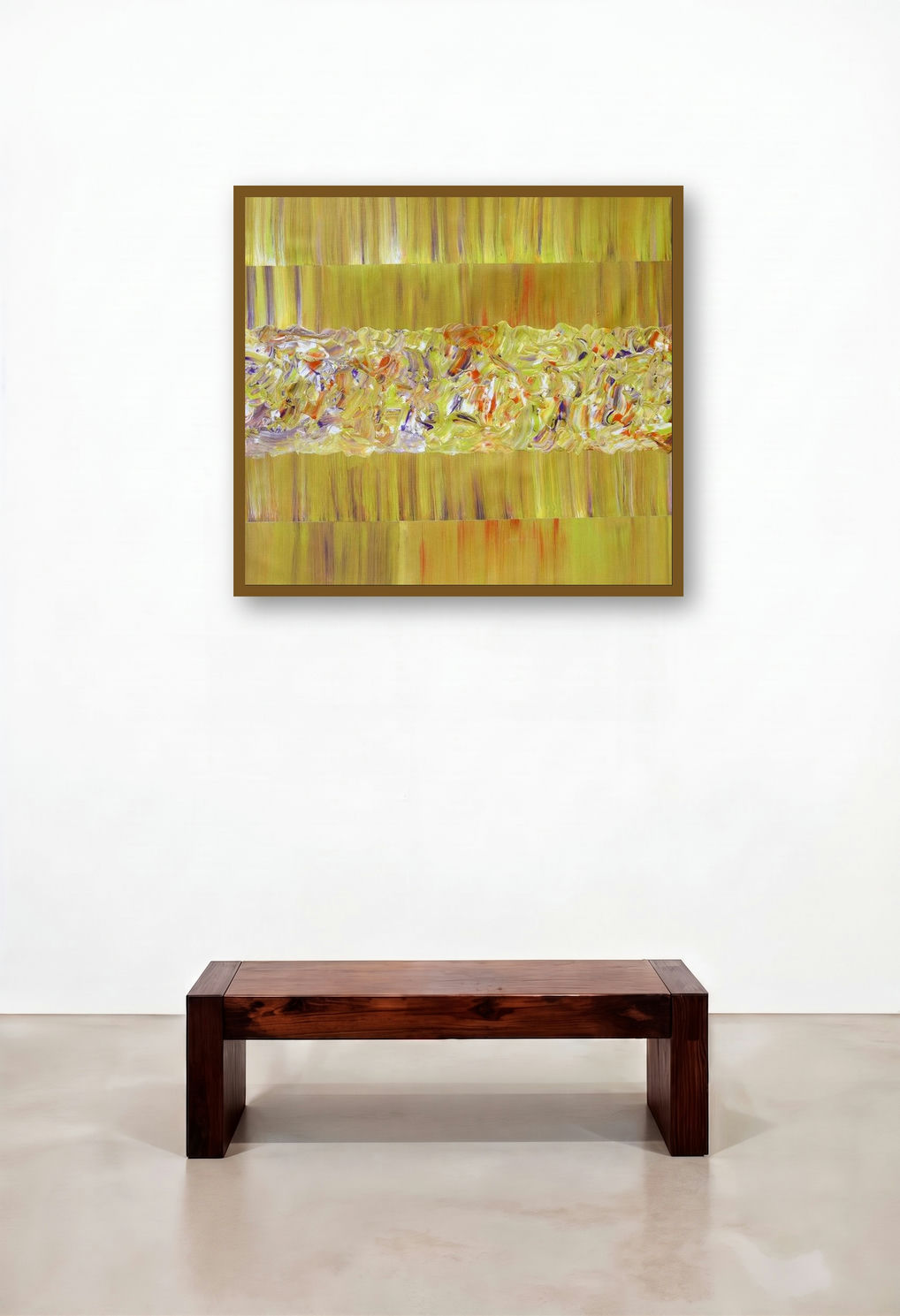 Untitled No 15 (Golden Flow)