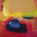 Varnadhyatma 71' abstract acrylic painting by artist Mohd Majeed Mansoori, 30x30 inch, on canvas