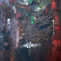 Venturing' contemporary acrylic painting by artist Vinoda Revansiddaiah, 24x18 inch, on canvas