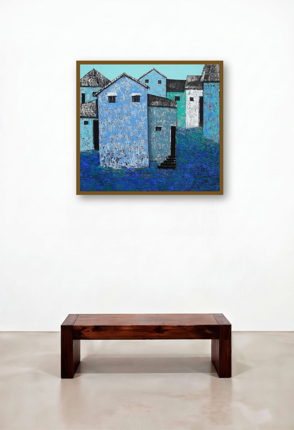 Village 50 (Blue Houses)
